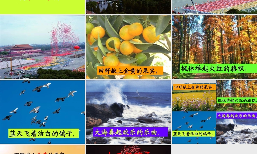《欢庆》课件