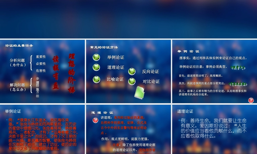 议论文常见的论证方法--张佩师