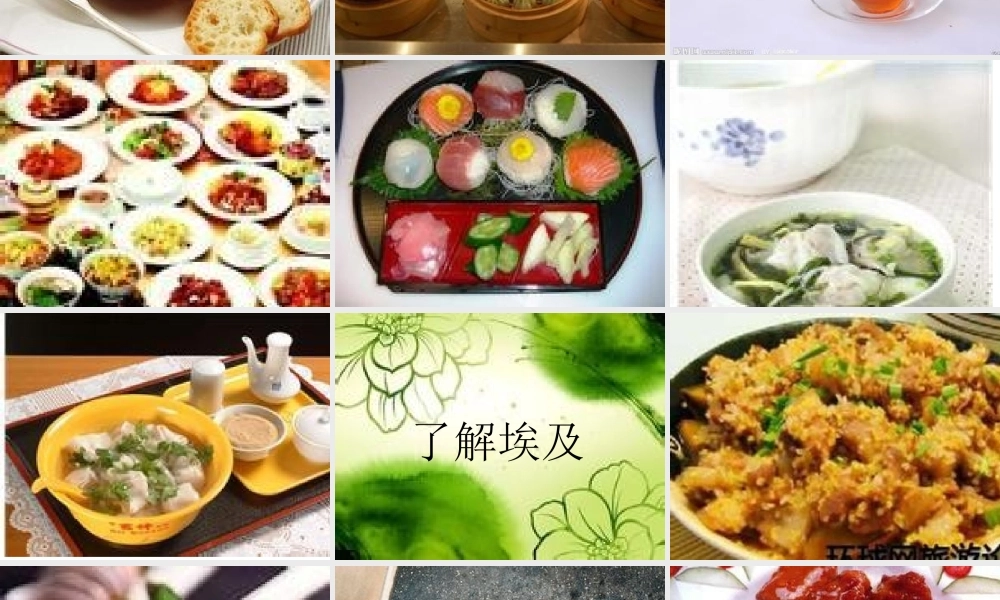 了解四大文明古国的饮食