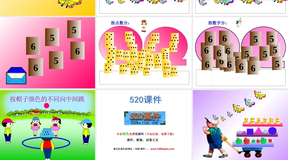 幼儿园《数学分类》中班算术课件