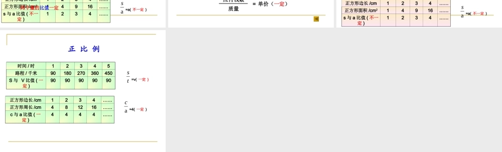 北师大版正比例