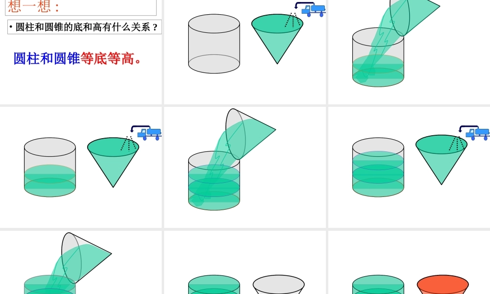 《圆锥的体积》教学课件2