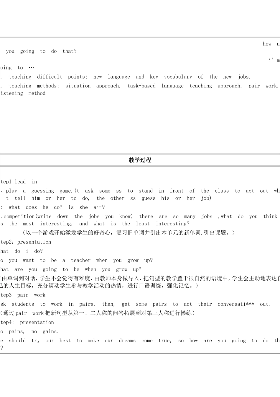 初中英语模块四：作业_第2页