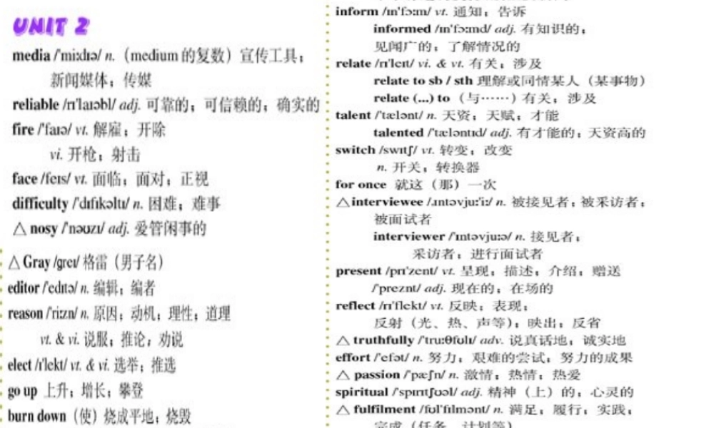 新课标 人教版Unit 2-warming up & listening.ppt 课件