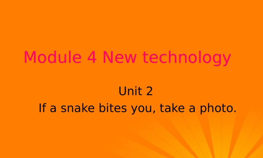 八年级英语上册 Module 4 Unit 2课件 人教新目标版 课件