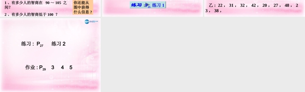 数学 第一章 统计 统计图表课件 北师大版必修3 课件