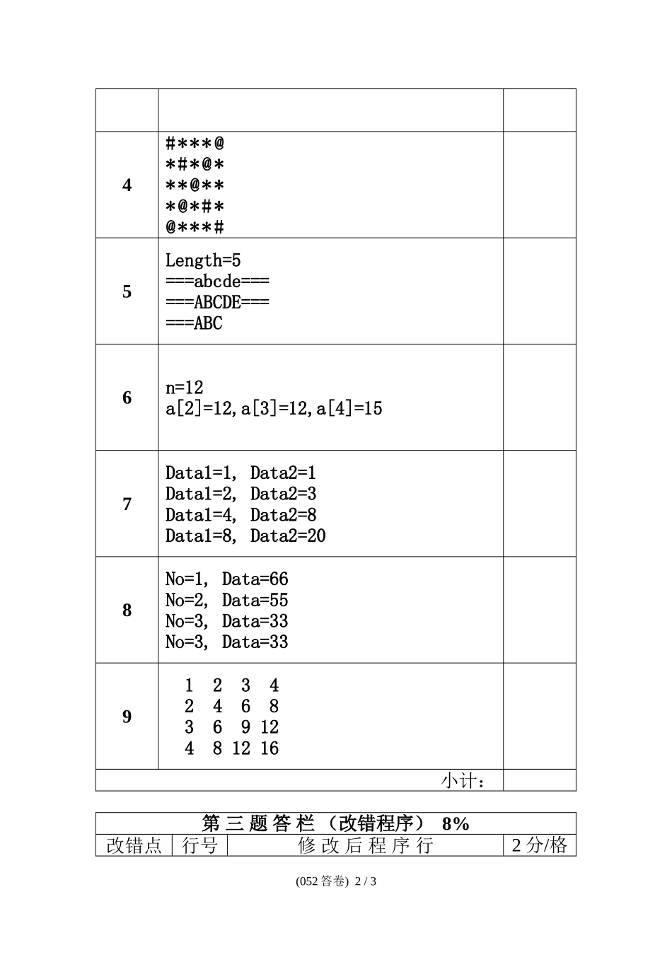 (C语言模拟试卷题解17)_第2页