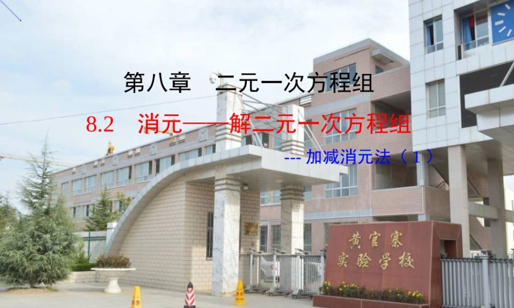消元——解二元一次方程组-(5)
