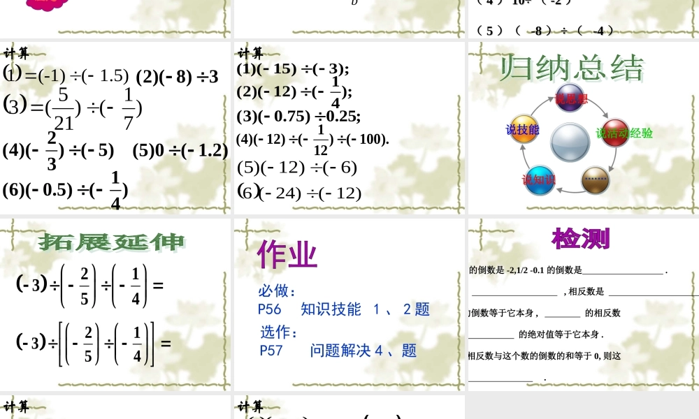 有理数的除法 (2)