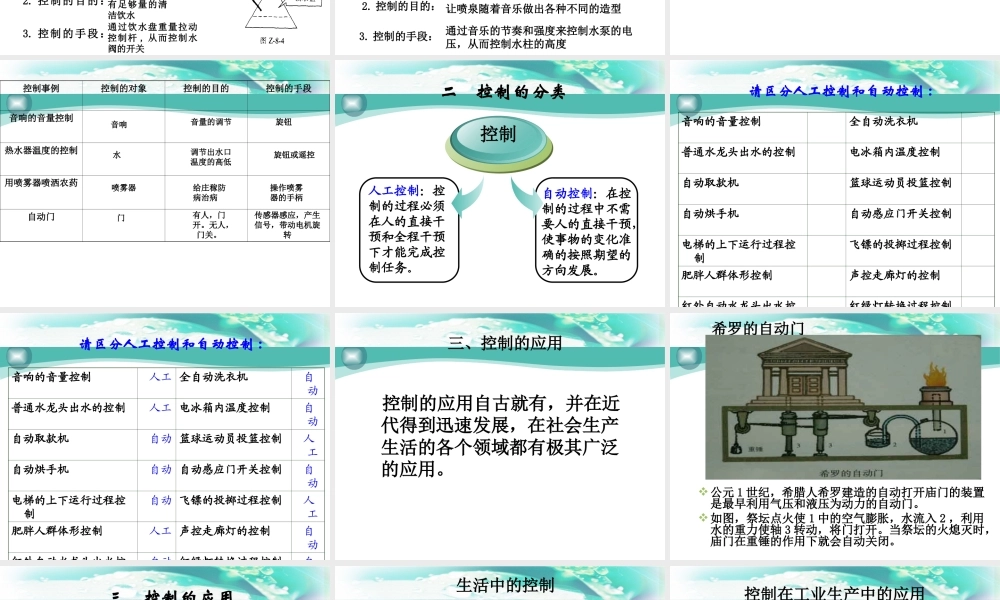 一、控制实例展示