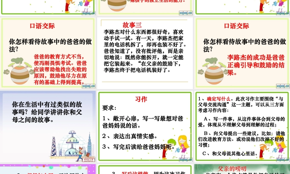 五年级上册语文园地六课件(优秀)