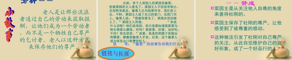 中学七年级政治下册(第一课 第2框 尊重他人是我的需要)课件 新人教版 课件