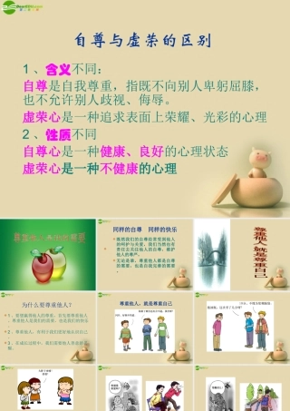 中学七年级政治下册(第一课 第2框 尊重他人是我的需要)课件 新人教版 课件