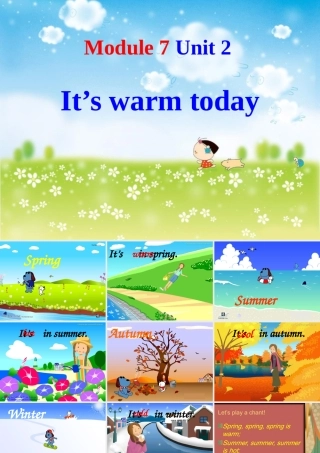 Unit2It'swarmtoday.
