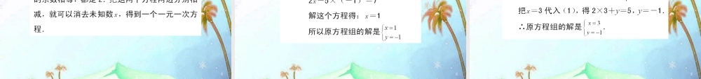 中考数学复习资料 第二课时 方程与不等式课件