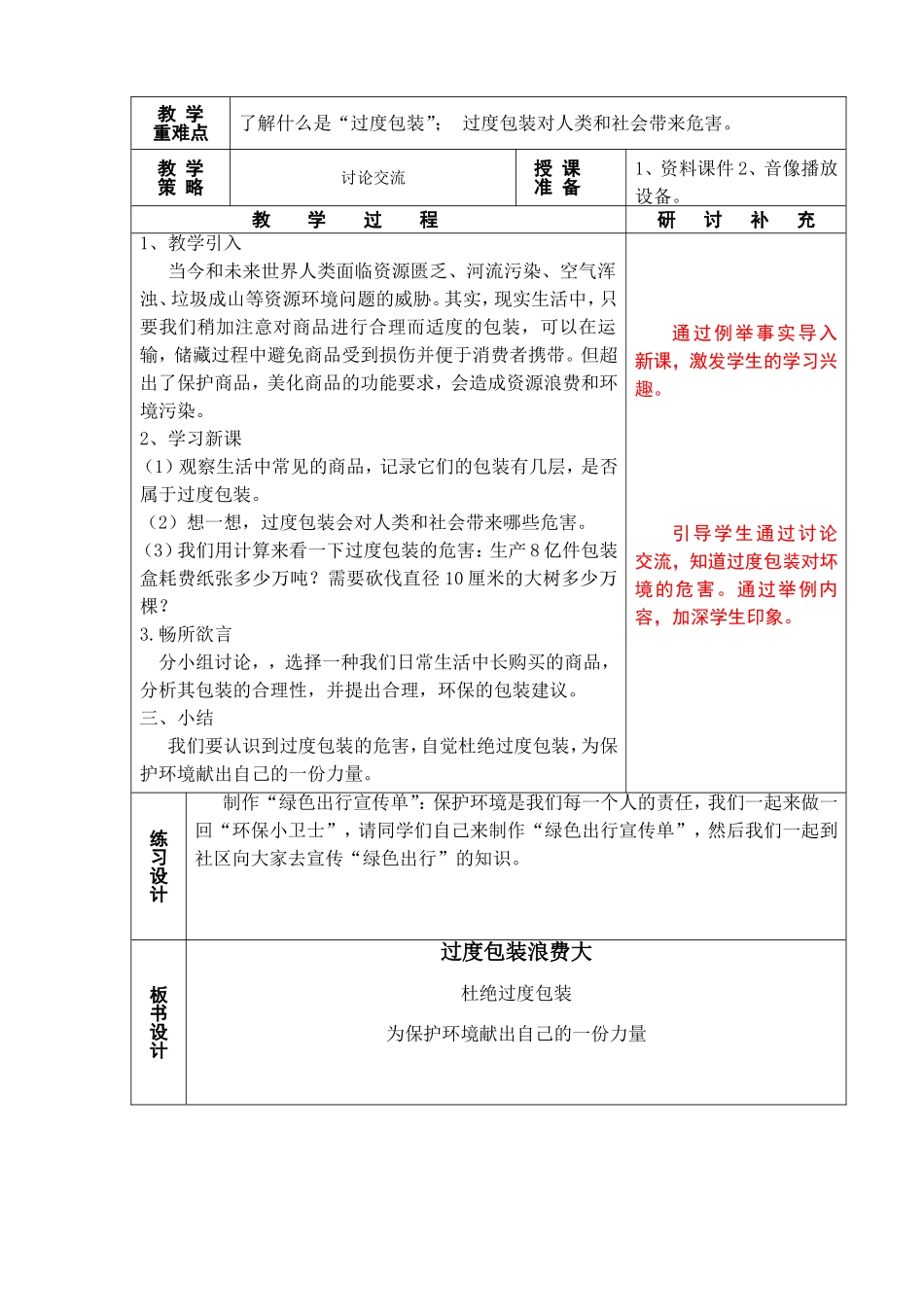 小学环保教案_第3页