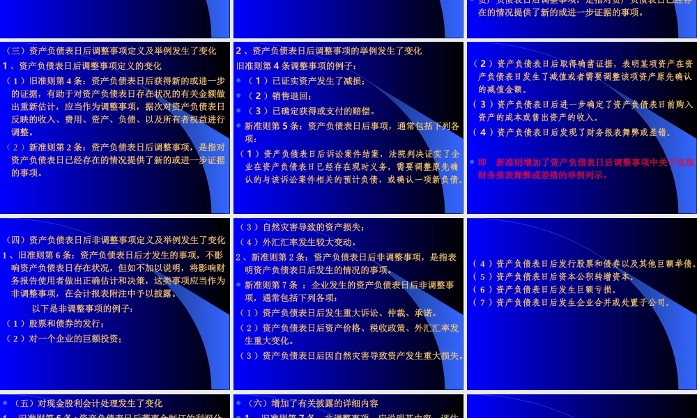 业会计准则第29号----资产负债表日后事项