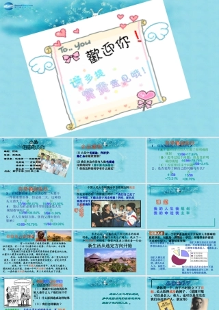 中学主题班会 树立理想(人生规划)课件