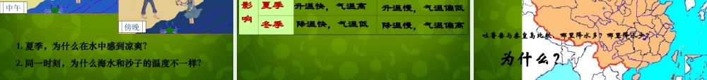 山东省无棣县第一实验学校七年级地理上册 第四章 第三节 影响气候的主要因素课件 湘教版 课件