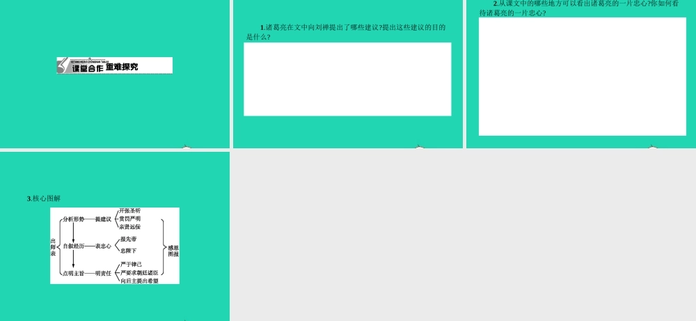 九年级语文下册 第七单元 28 出师表课件 语文版 课件