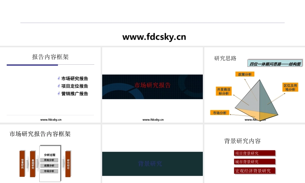 2006年大连市某项目整体策划报告提案