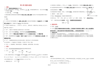 老师版__人教版八年级物理_质量和密度_知识点+习题
