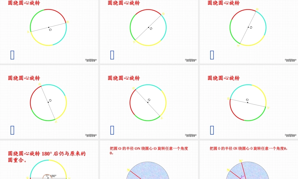九年级数学圆的对称性课件