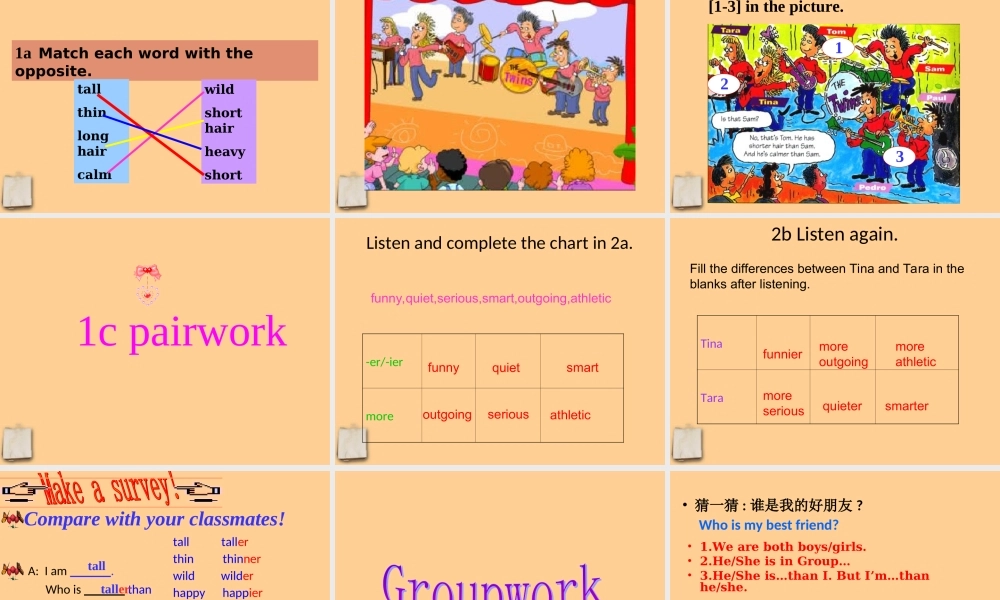 八年级英语上册 Unit61课件 人教新目标版 课件