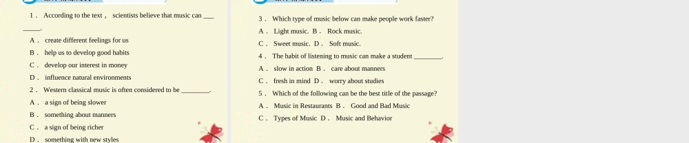 九年级英语全册 Unit 11 Sad movies make me cry Section A(1a 2d)课件 (新版)人教新目标版 课件