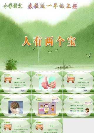 人有两个宝-PPT课件