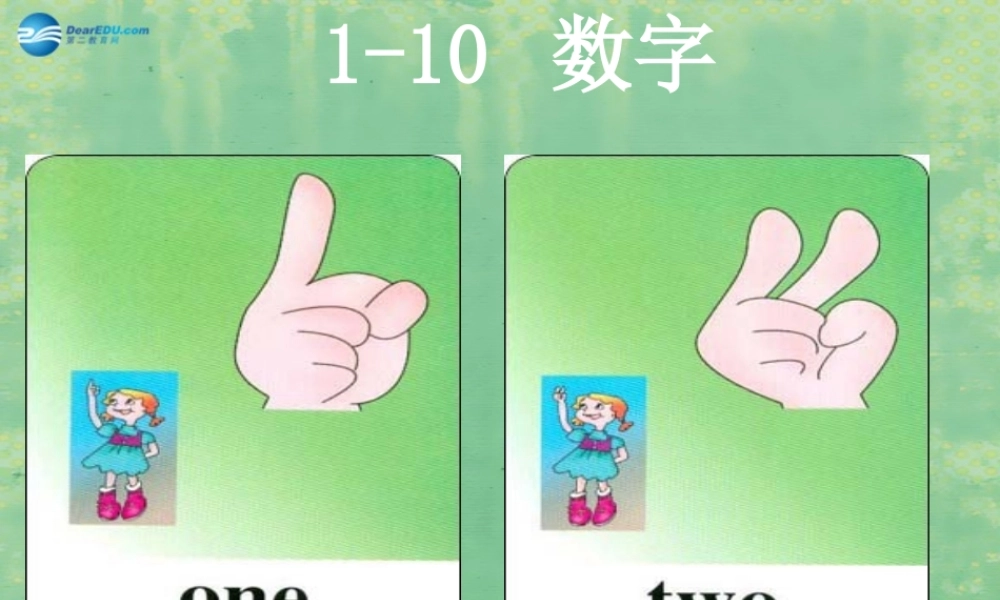 七年级英语上册 Starter Module 2 Unit 2 Whats your number课件 (新版)外研版 课件