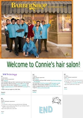 七年级英语上：Unit 2 Hair care Writing课件(上海牛津版) 课件