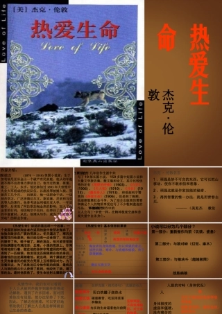 九年级语文下册(热爱生命)课件 新人教版 课件