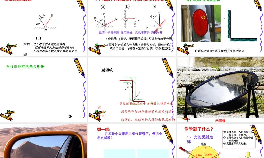 《光的反射》教学课件