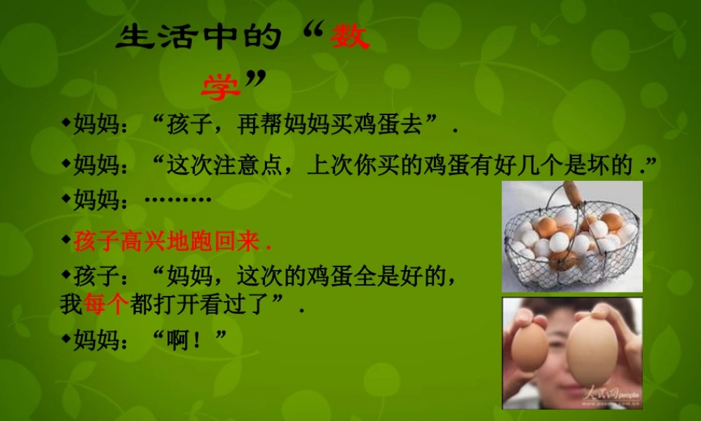 中学七年级数学上册 6.2 普查与抽样调查课件 (新版)北师大版 课件