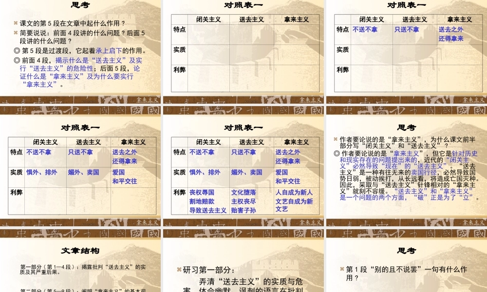 拿来主义51学校公开课