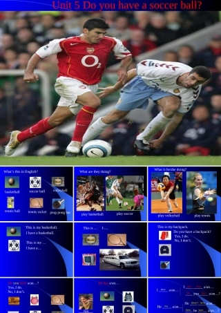 七年级英语上册精品课件Unit5-1v 课件