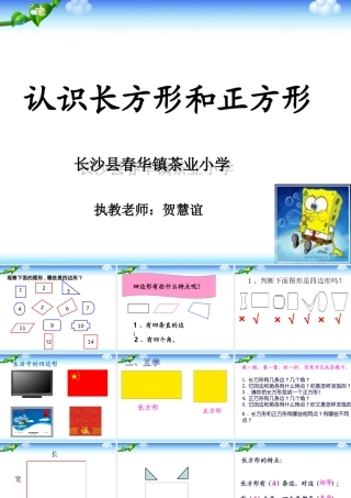 小学数学人教2011课标版三年级长方形与正方形的认识-(6)