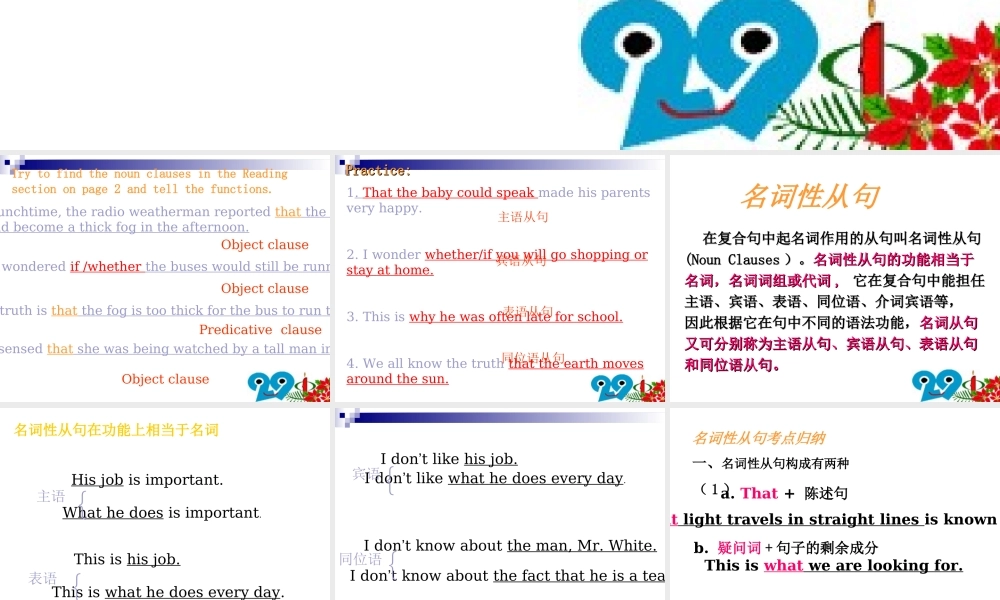名词性从句1grammar