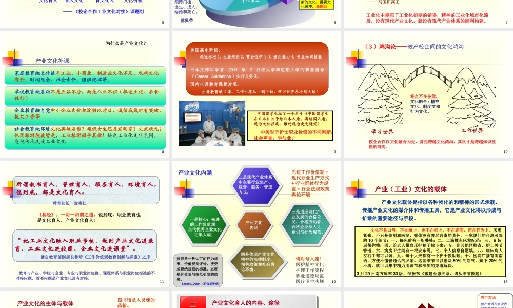 《校企合作推进产业文化育人》余祖光