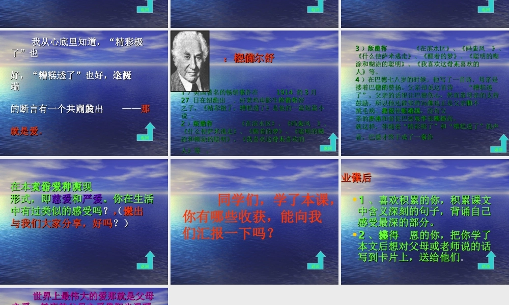 《“精彩极了”和“糟糕透了”》五年级上课件
