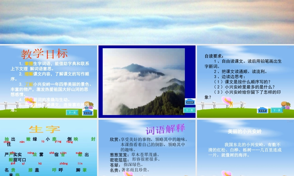 美丽的小兴安岭成品