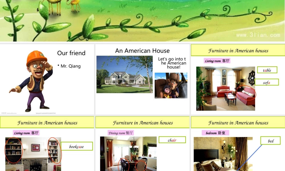 初中一年级英语上册正式篇Unit4Whereismyschoolbag第一课时课件