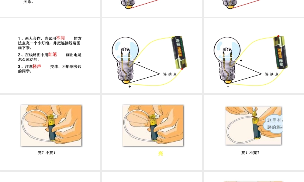 点亮小灯泡3