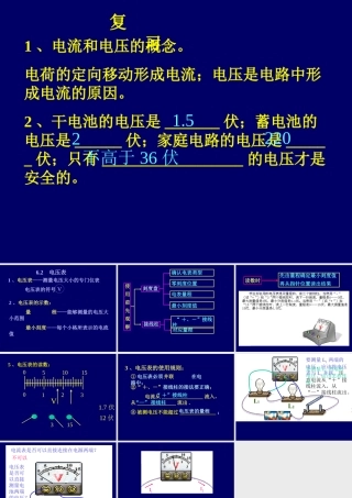 八年级物理电压表 课件