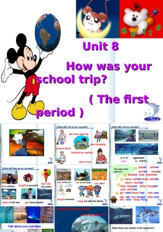 初二英语课件_Unit_8_pieriod_1