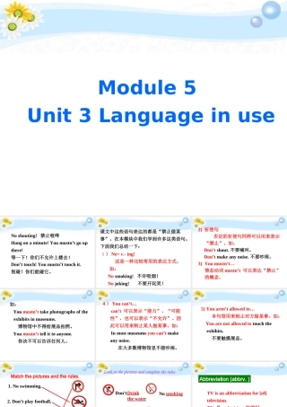 九年级英语 Unit3课件 人教新目标版 课件