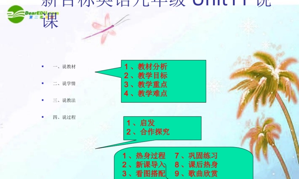 九年级英语 unit11Could you please tell me where the restrooms课件 人教新目标版 课件