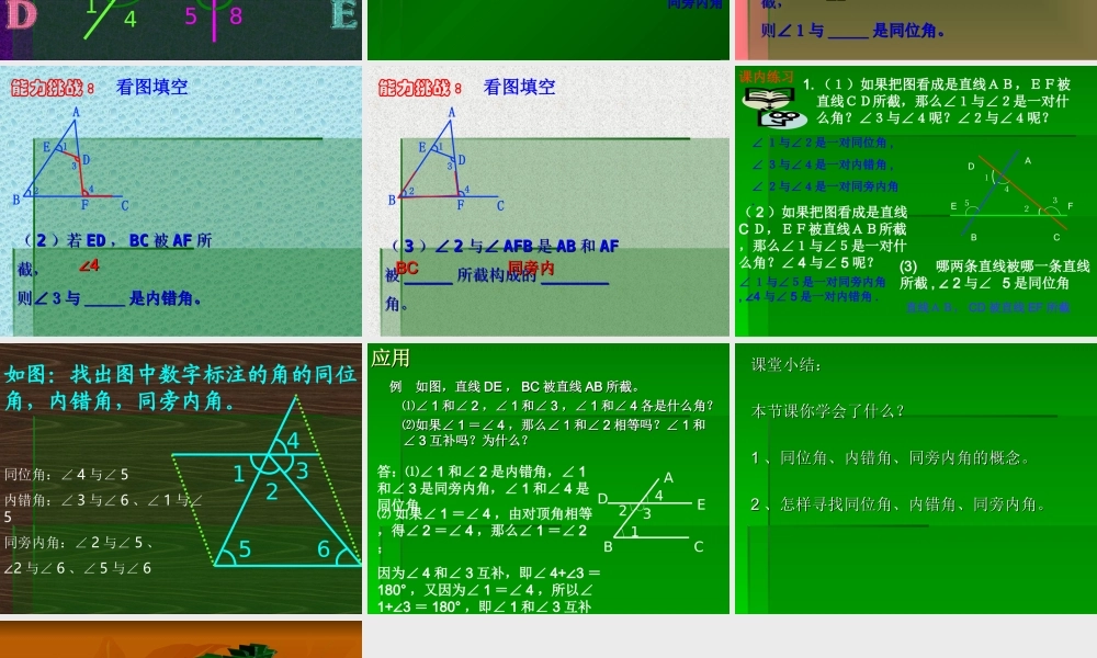 七年级数学下册相交线5.1.3课件
