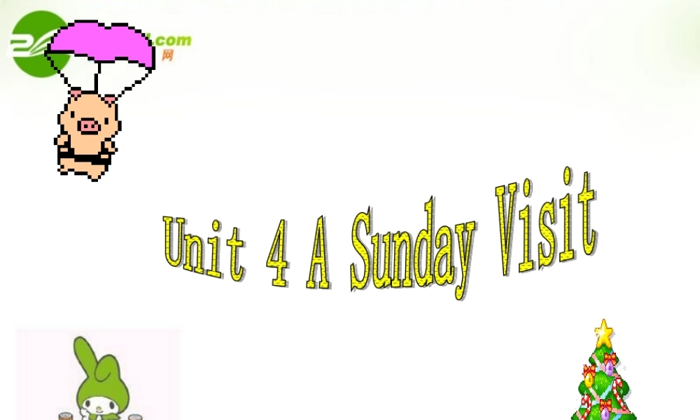 七年级英语下册：Unit 4 A Sunday Visit复习课件(北京课改版七年级下) 课件